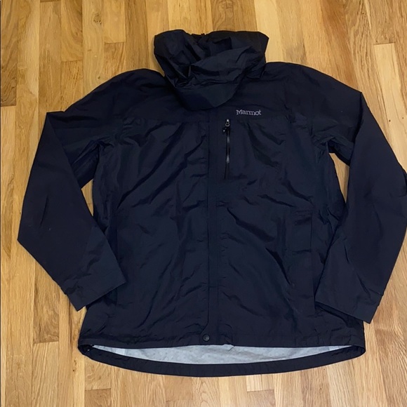 Marmot Other - Men's Black Mormont Rain Jacket